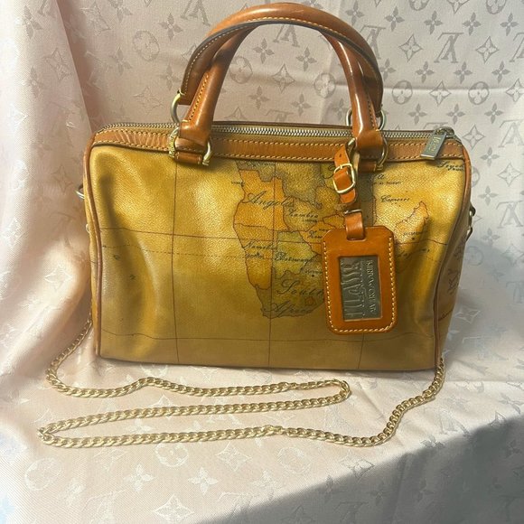 Alviero Martini Bags Alviero Martini Classe 2 Way World Map Boston